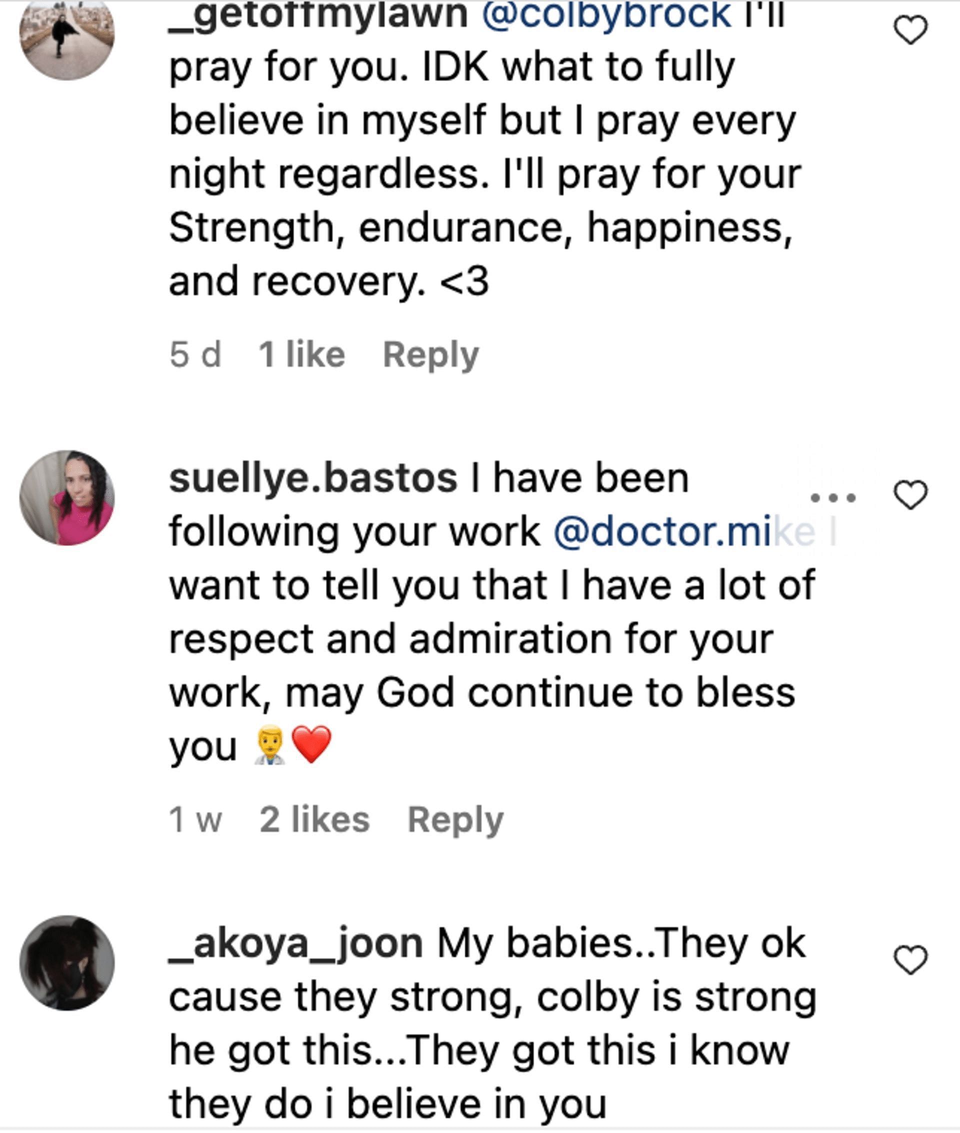 Social media users shower support as Colby Brock shares health update after cancer diagnosis. (Image via Instagram)
